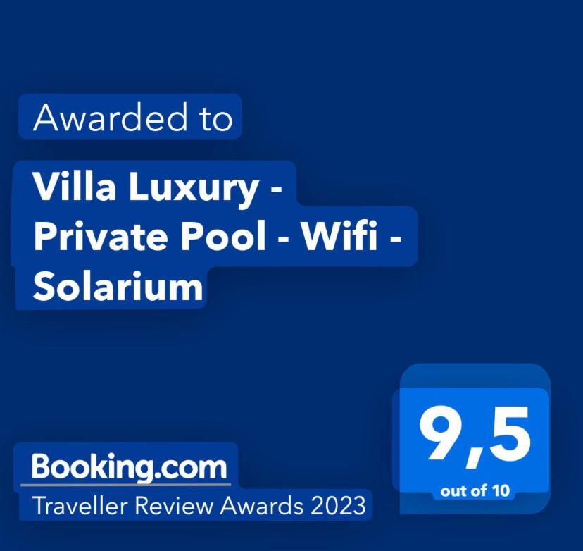 Villa Luxury - Private Pool - Wifi - Solarium Alicante Dış mekan fotoğraf
