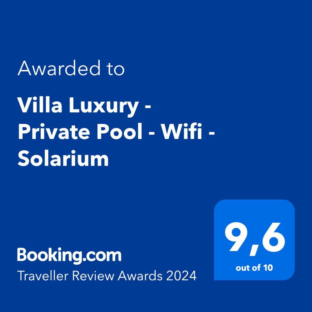 Villa Luxury - Private Pool - Wifi - Solarium Alicante Dış mekan fotoğraf